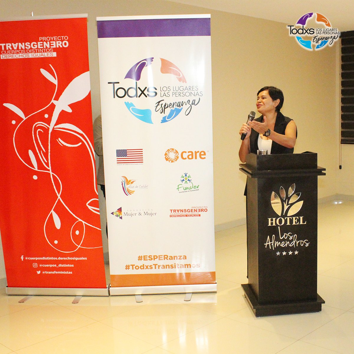 Contamos con la presencia de organizaciones con quienes conformamos el consorcio #ESPERanza, así como también organizacones amigas que brindan asistencia humanitaria, autoridades de la ciudad de Manta, actores clave, activistas y la sociedad civil 🧵🧵