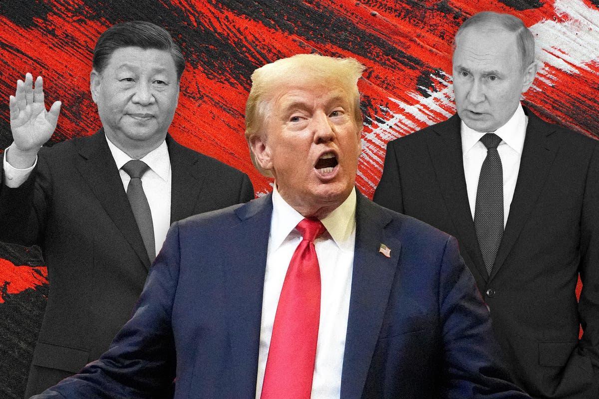 Independent's tweet photo. ‘The malign hand of Putin is everywhere – democracy could collapse in our lifetime’ https://t.co/cd8ph3CwQv https://t.co/aZe28mfUsM