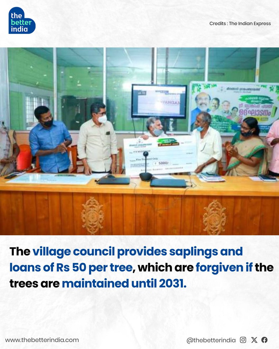thebetterindia's tweet photo. Would you want to see it replicated across India? Tell us in the comments.
#Wayanad #Kerala #Sustainability #Meenangadi #TreeBanking #CarbonNeutral #ClimateResilience https://t.co/w1tJq317ZN