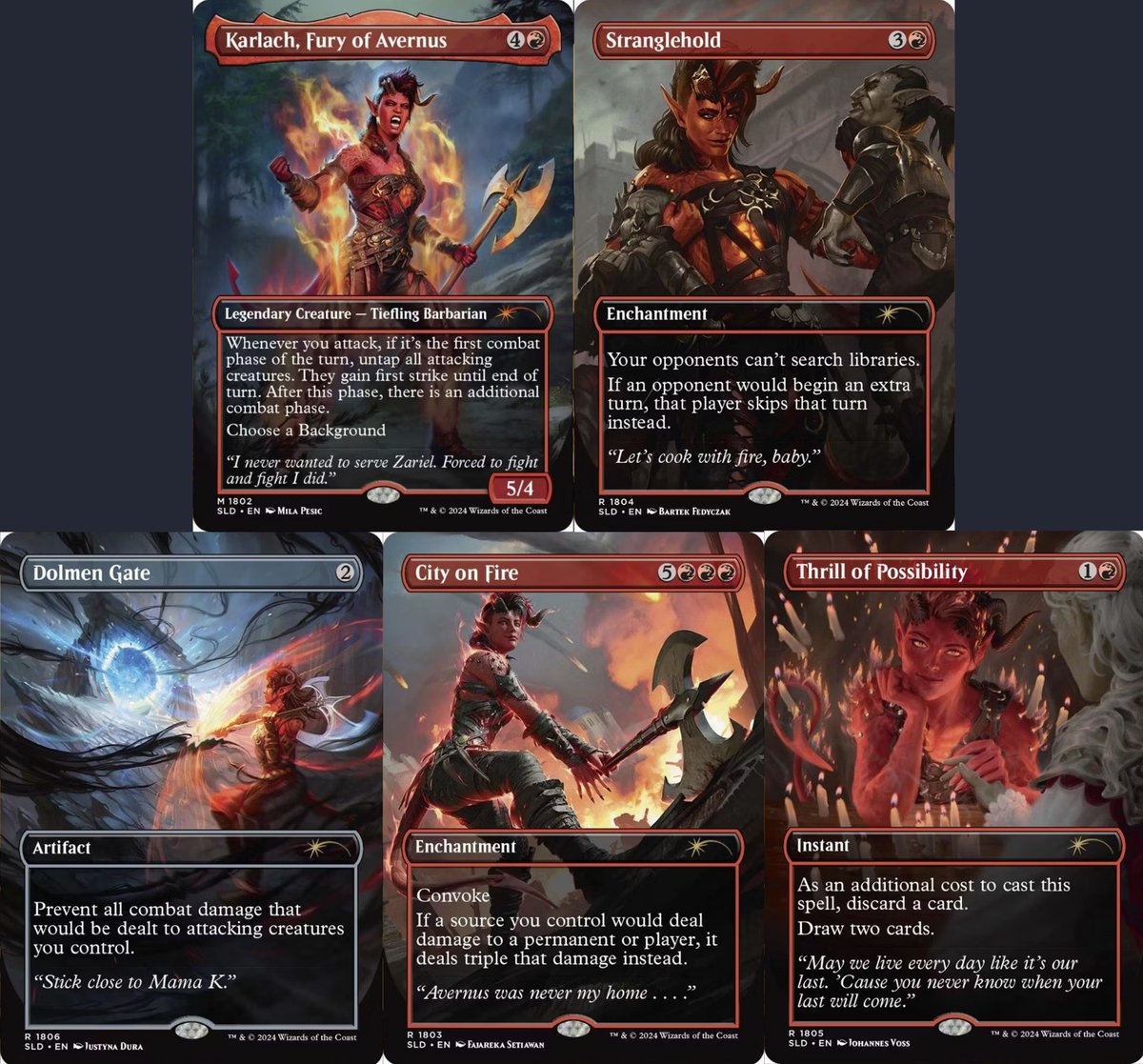 Secret Lair】 『Secret Lair x Dungeons & Dragons Karlach