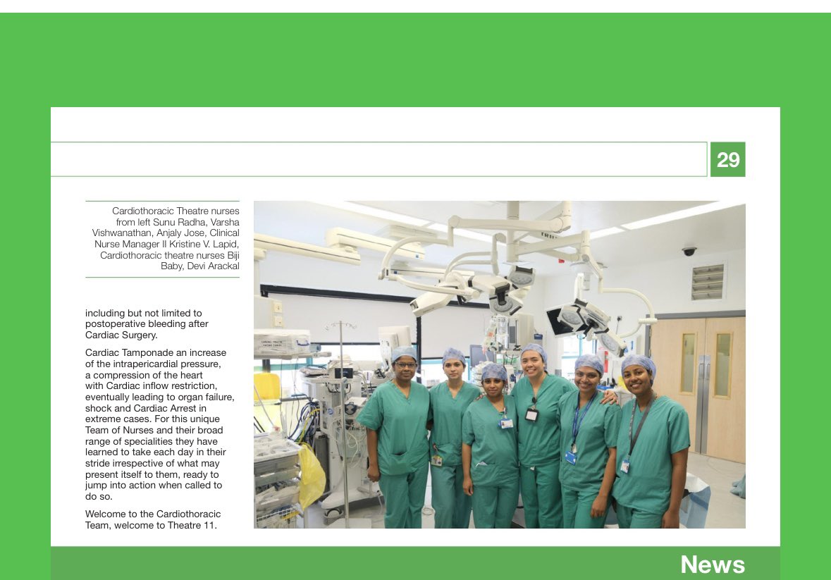 Tara_CTANP's tweet image. Congratulations to my colleagues in Theatre 11 on their recent publication 👏🏻.
I am so incredibly lucky to get opportunity to work with these highly skilled nurses, who are a vital part of the journey for the Cardiothoracic patient in Galway. @saoltagroup @CDONMSaolta @SCTSUK