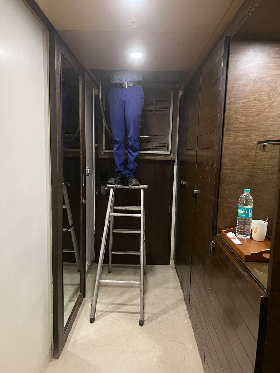 baneswar_b's tweet photo. @ITCHotels At Rama International Aurangabad since yesterday check in AC not working. Is this the experience you want leave your customer with? https://t.co/9aqLJlCpS1