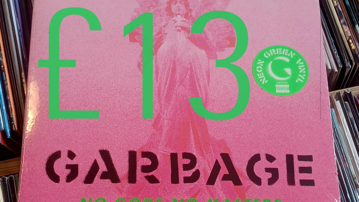 ChameleonABZ's tweet photo. It's Garbage.
It's on green vinyl.
And it's yours for just thirteen quids.
#garbageband #cheapvinyl #aberdeen #vinylrecords https://t.co/kXvWfJvS77