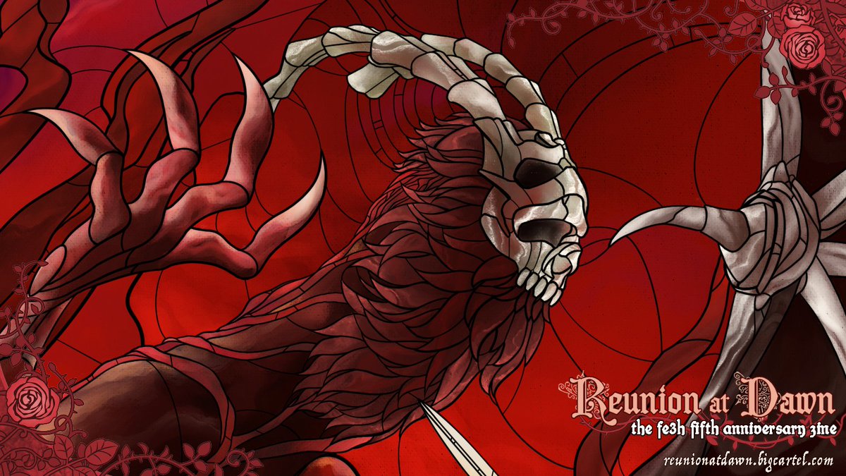 Please enjoy this preview we are posting on behalf of <a href="/Endlydraws/">🦇✨ Endly ✨🦇</a>! Equal parts stunning, and haunting wouldn't you say? If you're eager to see the full piece make sure to purchase a copy of our zine (shop in bio) before POs end on Aug 26th! 💙⚔️