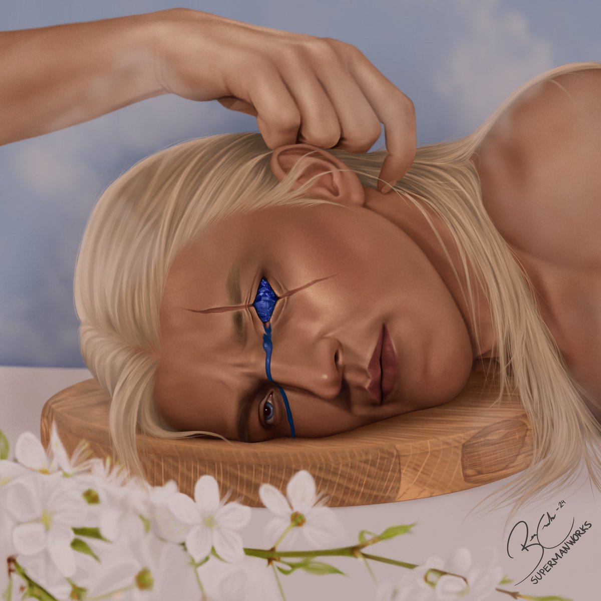 supermanworks's tweet photo. ❀ White Petals, Resting Flames ❀

#aemond #aemondtargaryen #fanart 
#houseofthedragon #ewanmitchell #hotd https://t.co/pLPGy12SgL