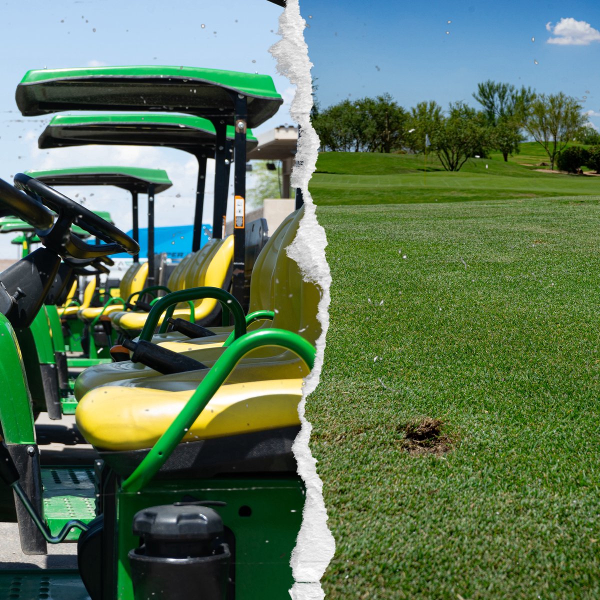 Fridays at TPC Scottsdale! ⛳️🏌️🌵🚜