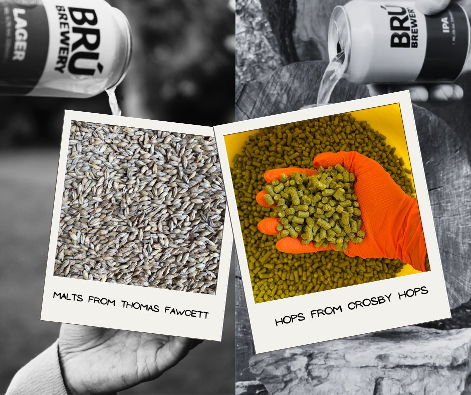 Proudly independent and Irish, BRÚ always uses the best ingredients from the best suppliers to deliver high quality beer to you. We're also grateful to be part of the growing craft beer industry in Ireland and this great craft beer community! Cheers to all craft beer lovers🍻