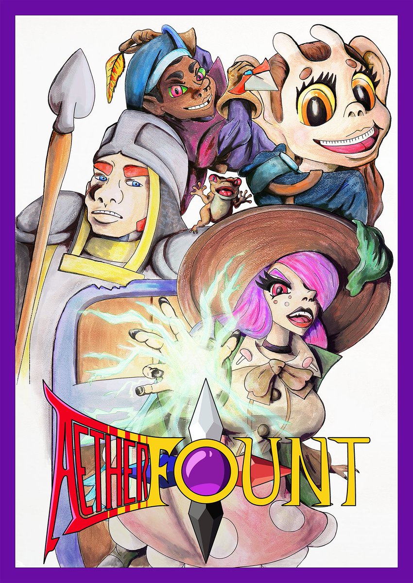 Aether Fount (Watch the pilot for free!) tweet media