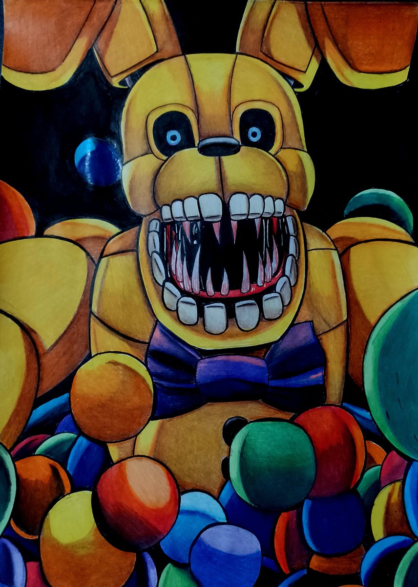 Into The Pit 

 #FNAF #FNAF10thAnniversary #fnaffanart #intothepit