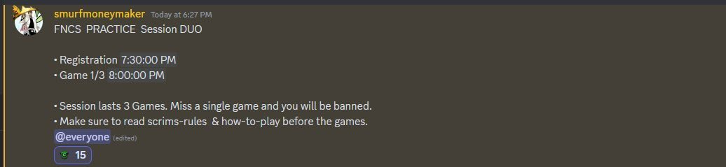 Hosting at the times below! For $$$!

discord.gg/UKykCnRcsx