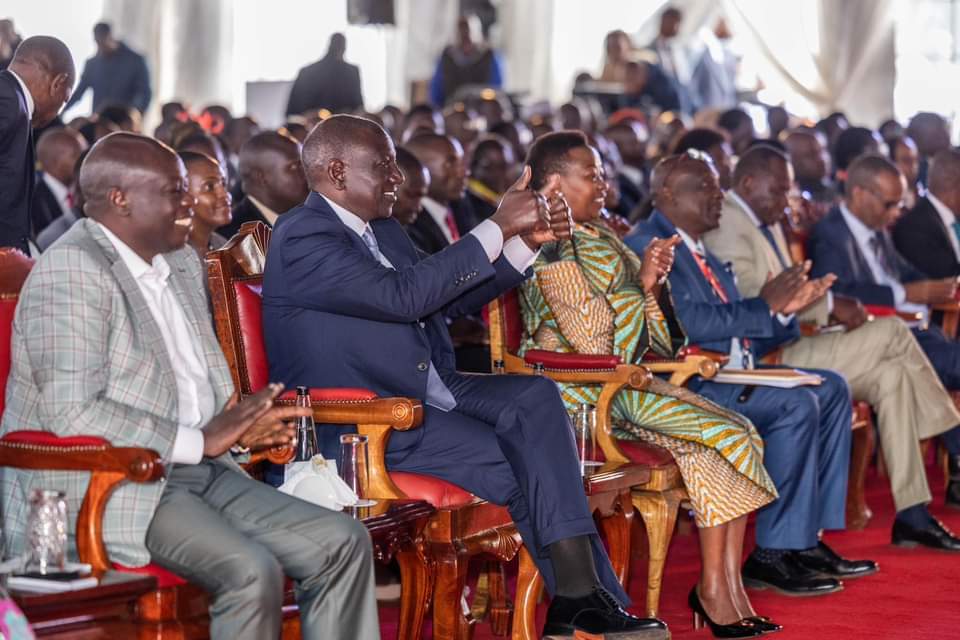 moyasa_ke's tweet photo. CS MURKOMEN VOWS TO REFORM ARTISTS' ROYALTIES DISTRIBUTION AT 96TH KENYA MUSIC FESTIVAL STATE GALA 

The Cabinet Secretary Hon.  @kipmurkomen has vowed to overhaul the distribution of artists' royaltie so that Kenyan artists receive a larger share of the funds.

Speaking at the 96th Kenya Music Festival Winners' State Concert at Eldoret State Lodge, hosted by H.E. President William Ruto, the CS announced plans to work closely with the Ministry of Gender, Culture, the Arts, and Heritage to review distribution of royalties collected by the Collective Management Orgainsations (CMOs), to better benefits the artists and their talents. 

"We cannot accept a situation where most of the artists' royalties are consumed by administrative costs. Our artists deserve better. We will take decisive action to ensure these funds benefit those who drive our nation’s cultural and creative industries," warned CS Murkomen, urging MCSK, PRISK, KeMP, and other organizations to enhance transparency and fairness in fund management.

The CS underscored the potential of Kenya's creative sector, stating, "Kenya harbors immense talent that, if effectively harnessed and commercialized, can transform our country's socio-economic landscape. We must ensure our artists are given the support they need to thrive."

He reiterated his Ministry's dedication to nurturing and monetizing artistic talent through initiatives such as the #TalantaHela and the WHOZNEXT talent search program, which aims to unlock the full potential of our youth by identifying, nurturing, and developing raw talent from the grassroots, ultimately making the creative sector a cornerstone of Kenya's economy.

The State Concert, attended by the First Lady Mama Rachel Ruto, Deputy President Rigathi Gachagua, Second Lady Pastor Dorcas Rigathi, and other national and county leaders, showcased Kenya’s rich cultural tapestry, featuring performances from dancers, singers, poets, and choristers, to mark the culmination of competitions that involved 145,800 participants from learning institutions across the country.

CS Murkomen pledged to reignite the vibrancy of Kenya's creative sector, noting that his Ministry's vision is to see the arts become a central part of the national identity and a significant driver of economic growth.