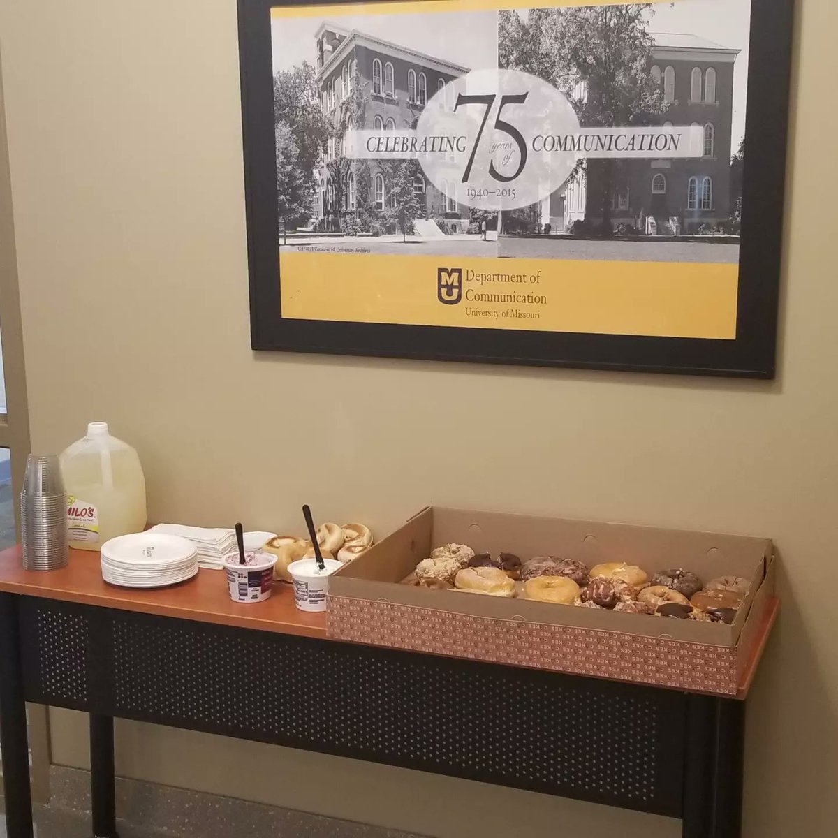 MU Comm Department tweet media