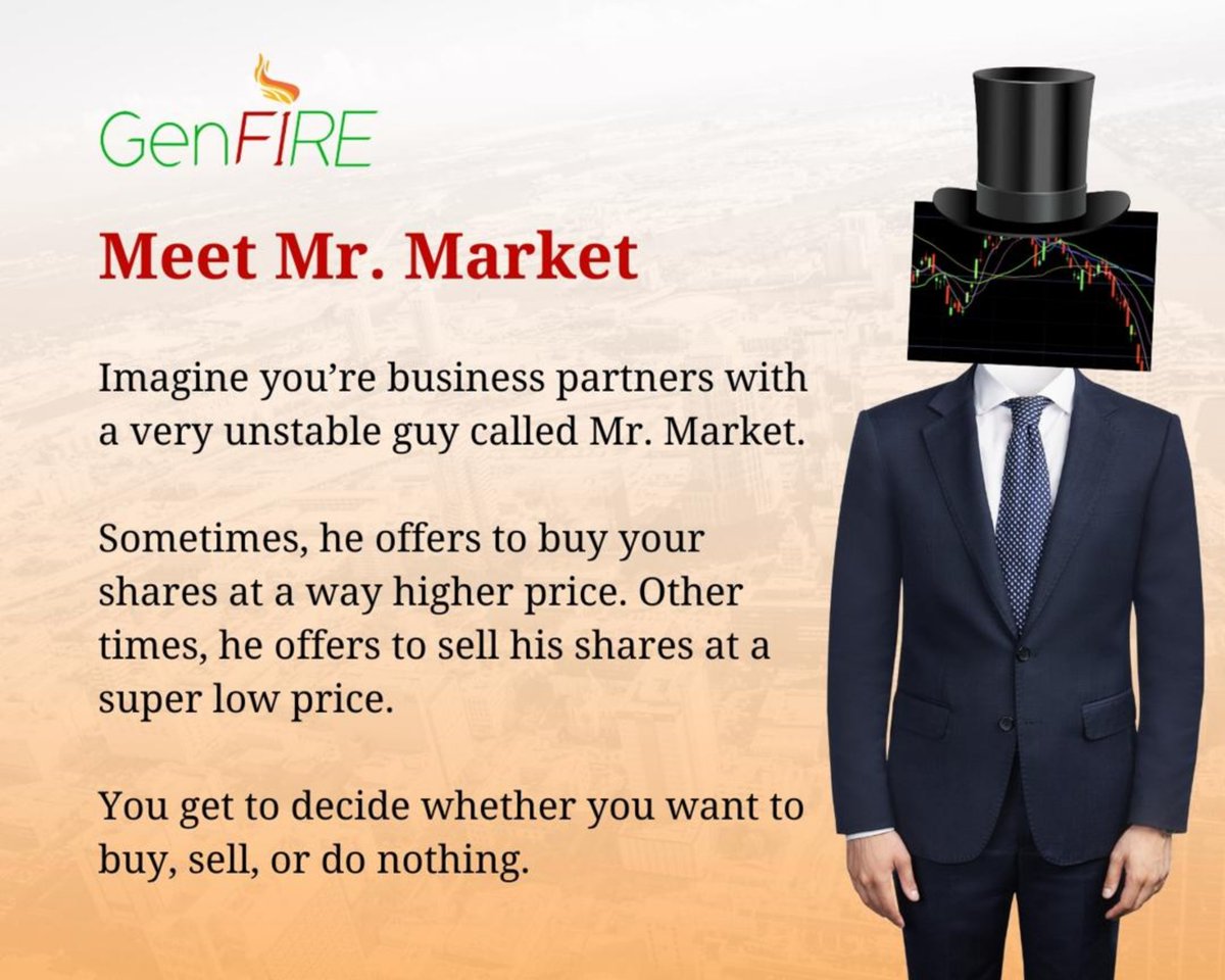 Every investor must meet legend Benjamin Graham’s “Mr Market”. Learn how knowing Mr. Market can help you here: bit.ly/41Msbp9 #GenFIRE #SanEng #10Cs #GenerationalWealth #Multifamily #Innovation #Education #RealEstate
