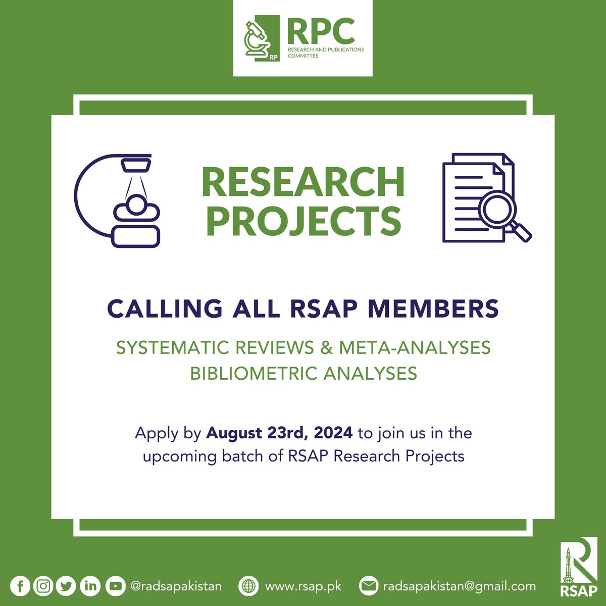 Radiological Students’ Association of Pakistan tweet media