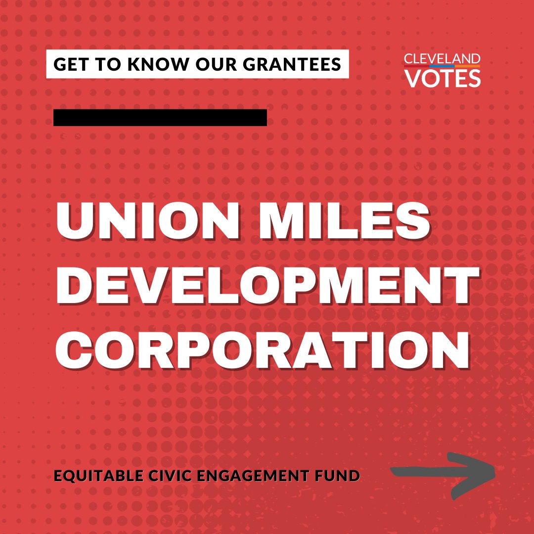 CLEVotes's tweet image. Today, we&apos;re introducing our #ECEF Grantee 🎉

@unionmilesdc holds a profound commitment to Equitable Civic Engagement by ensuring that every individual, regardless of criminal background, race, or gender, has equal opportunity and access to vote.