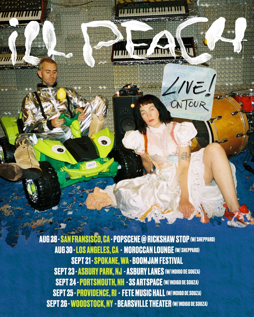🚨It's happening.... baby tour ON SALE now. C u soon.  Cannot wait! 🤮🍑

Lincoln bio