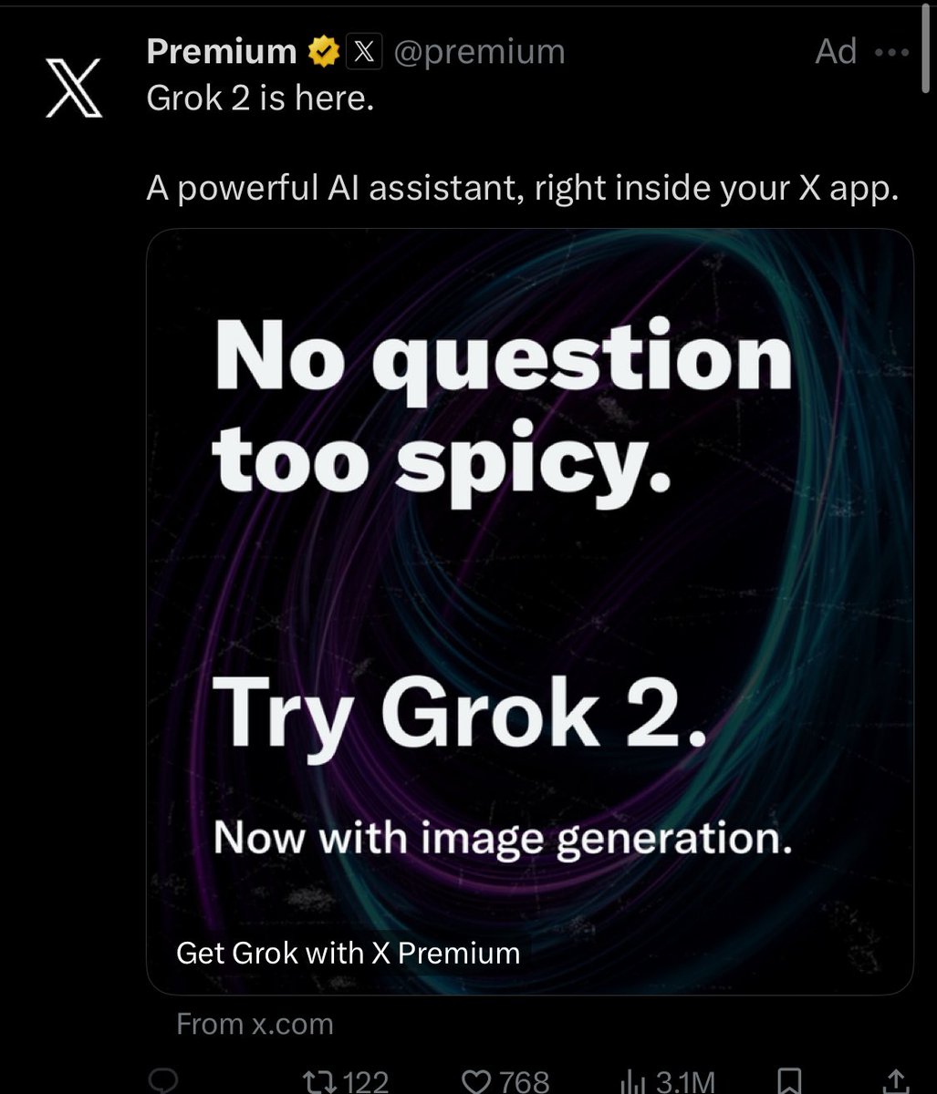 Johnnyl8n's tweet photo. @elonmusk #GROK https://t.co/2unDMDPvGV