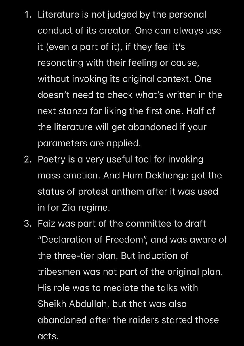 rathi07dr's tweet photo. I am not here to defend communists or Faiz, but your post is filled with so many loose statements that it shouldn’t be taken seriously. Let me point out the flaws and factual errors one by one. https://t.co/FMPiHQlKum