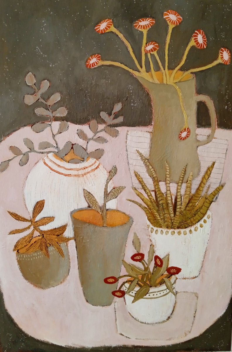 Pot Plants and Flowers 60 x 90 x3.5cm
artfinder.com/product/pot-pl…