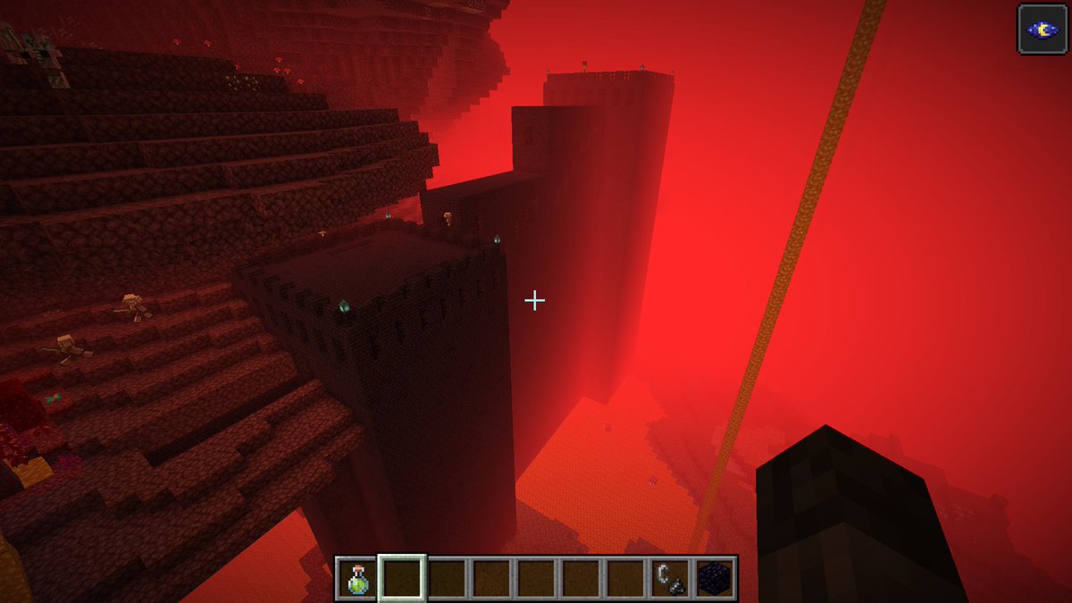 benracer85's tweet image. J&apos;ai fini de convertir et modifier La &quot;Nether Fortress&quot; en &quot;Jigsaw Structure&quot;. Par contre, ça va désormais de la ridiculement petite à la massivement étendu. 😆😅
Exemples en image plus en bonus le nouveau Wither Squelette.
@Minecraft @Mojang @NovaWostra #Minecraft #datapack