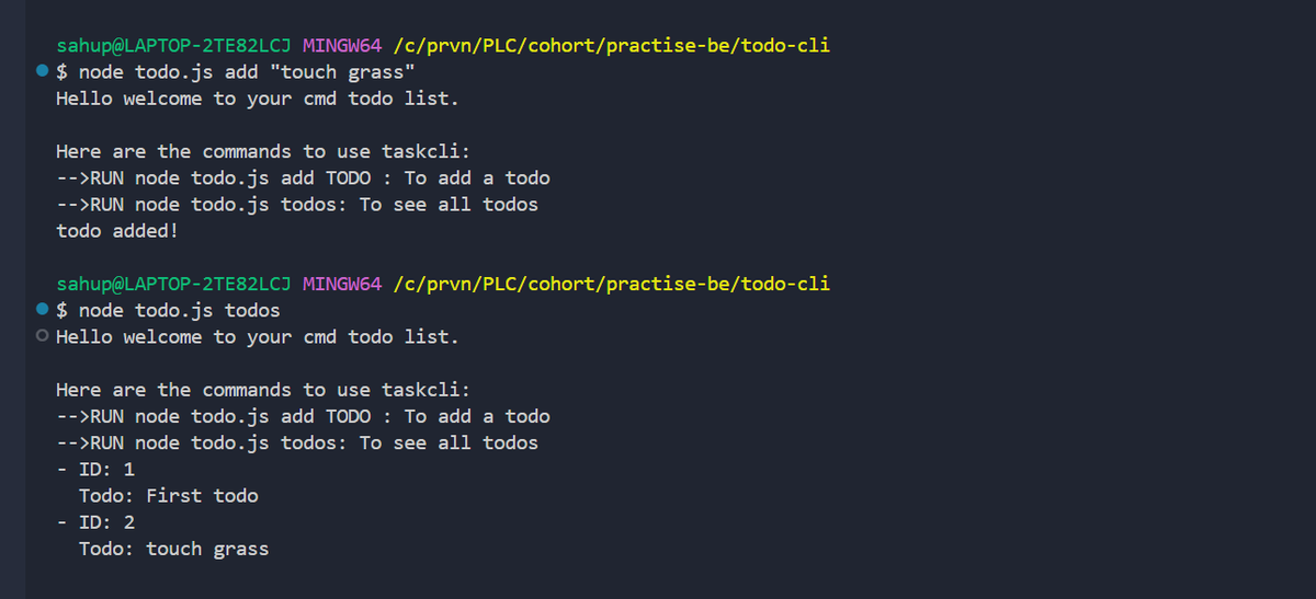 prvn347's tweet photo. Day 63 of #100DaysOfCode
✅building a simple task tracker cli app.
✅understand the difference between CJS, AMD, UMD, and ESM modules. https://t.co/urzdfTRfdk