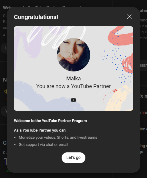 _Malka__'s tweet image. I am OFFICIALLY accepted into the #YouTubePartnerProgram!
This is both so scary &amp; surreal &amp; I'm looking forward to seeing what I can achieve on this channel! WOAH! I'M SO PSYCHED! All because I play @ScumGame whilst dying &amp; laughing a lot! LETS GO!
Thank YOU for the ❤️ &amp; support!