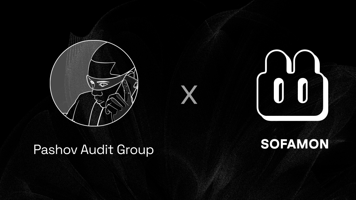 Pashov Audit Group🤝 <a href="/sofamon_xyz/">Sofamon 🐰</a> 

We are now officially long-term Sofamon security partners in their builder efforts, having done more than 3 security audits for the team. Sofamon is currently building innovative stuff, very excited to see them succeed and be secured🫡