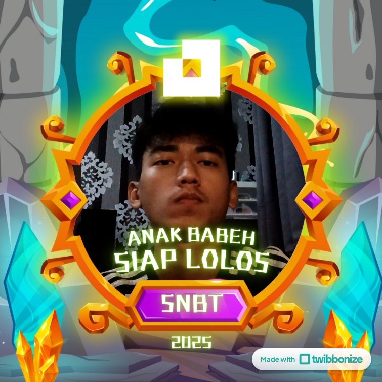 brokoligeprek13's tweet photo. Anak Babeh Ipoel siap berjuang lagi demi singa muda teknik 2025👷❗
#mimpikitaberharga #merangkaimimpibesar #snbt2025 https://t.co/WtVf3yUruV
