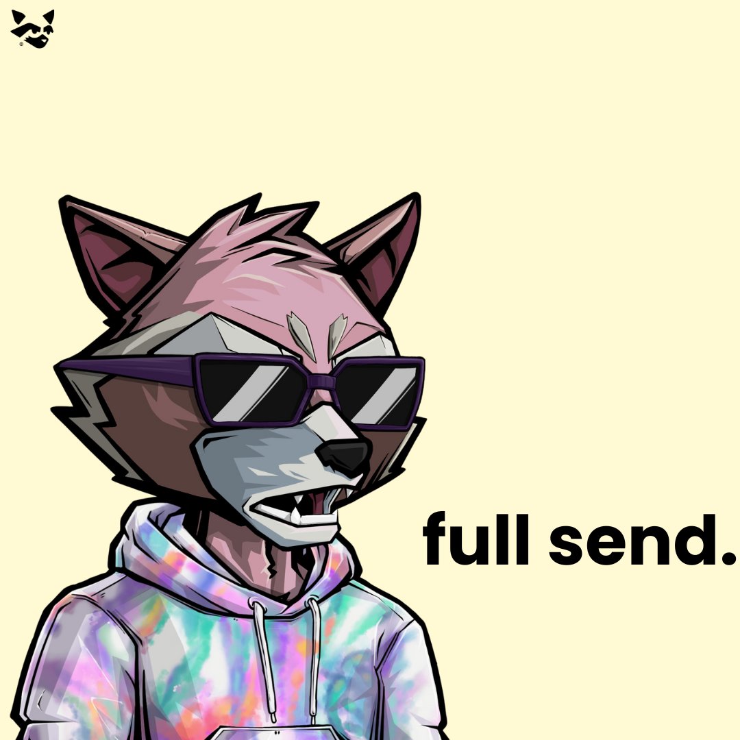 Happy Friday my fellow trash pandas. 

Time to full send into the weekend, may your expeditions be filled with lost treasure. 🦝🫡