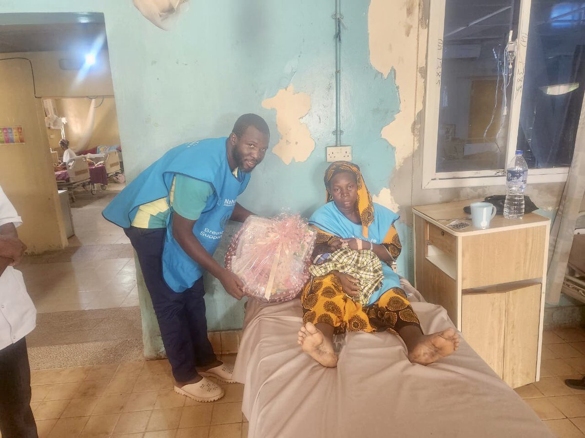 <a href="/nana_gambia/">NaNA_Gambia</a> and <a href="/MohGambia/">Ministry of Health Gambia</a> with support from <a href="/UNICEFGambia/">UNICEF The Gambia</a> Gambia, in honour of the #BreastfeedingWeek2024 is supporting post-natal mothers across the region in  embracing this journey with love and baby essentials hampers in hand. #ClosingTheGap #WorldBreastfeedingWeek"