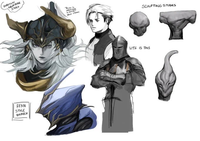 reposting sketches i had previously deleted i'll stop deleting my art so much