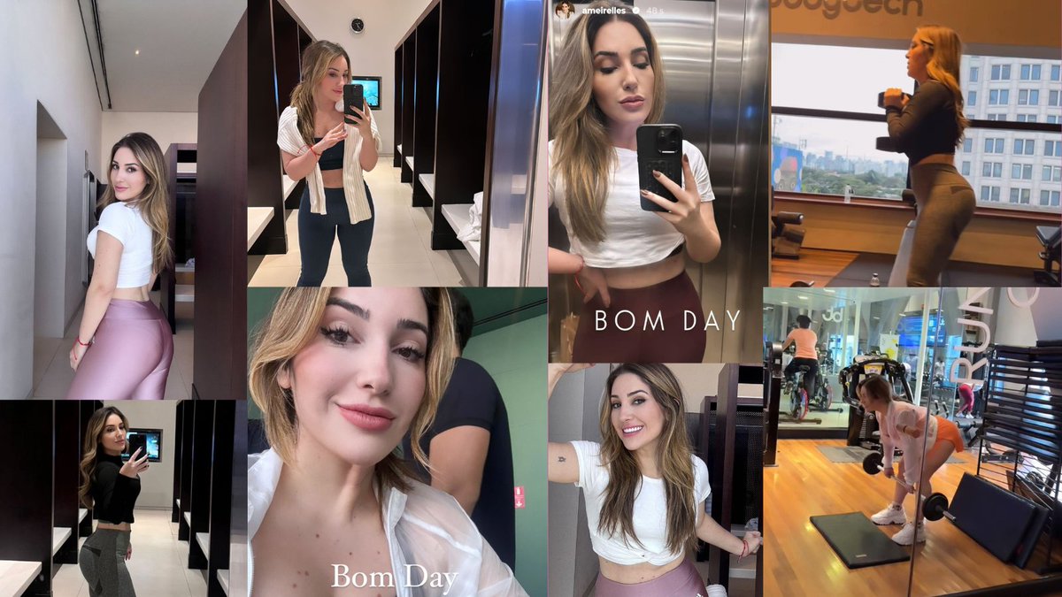 "Tá pensando o quê? 

A princesinha também treina, esquece a história de sapatinho de cristal pq agora a gata usa tênis de corrida 🙂‍↔️… 

E se nada der certo, pelo menos ela tá mais gostosa. 🤤🥵”
<a href="/draameirelles/">Amanda Meirelles</a>
