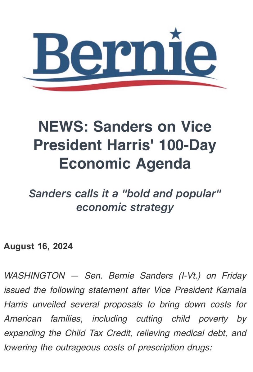 Bernie Sanders tweet media