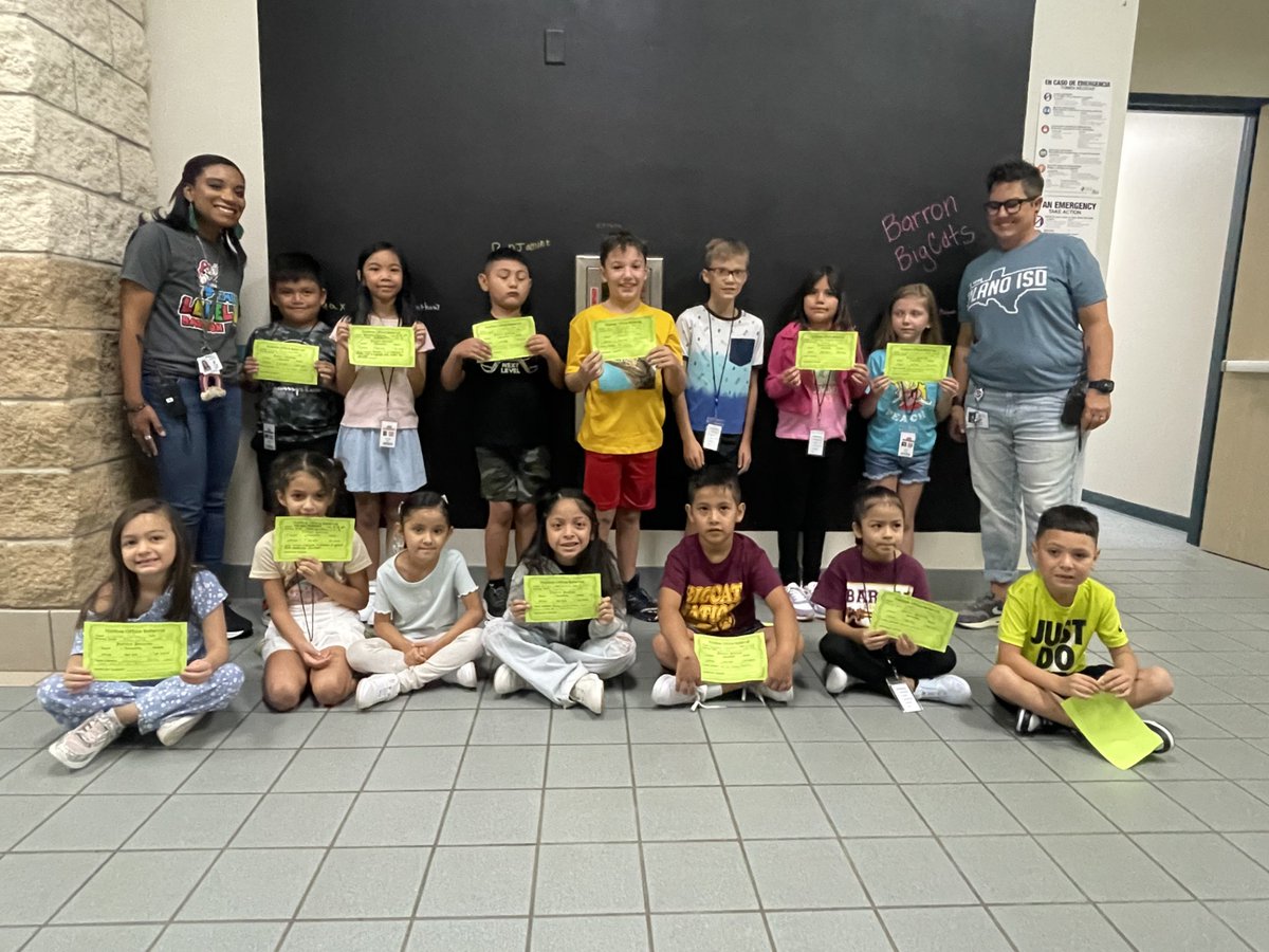 Friday Positive Office Referrals Highlight the great things Big Cats are doing during the week! We are so proud of you!
