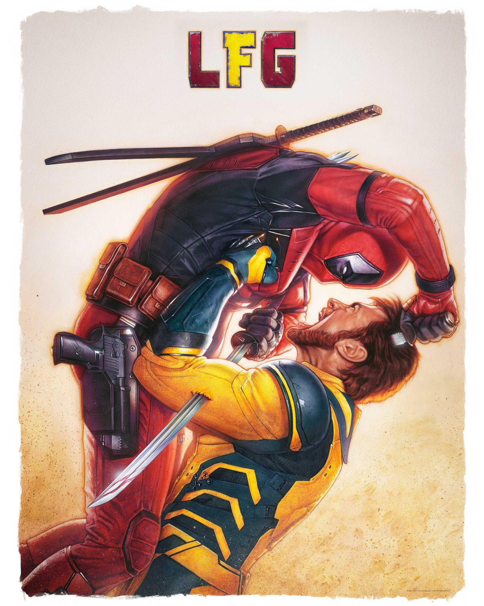 Creatieve posters van Deadpool & Wolverine 