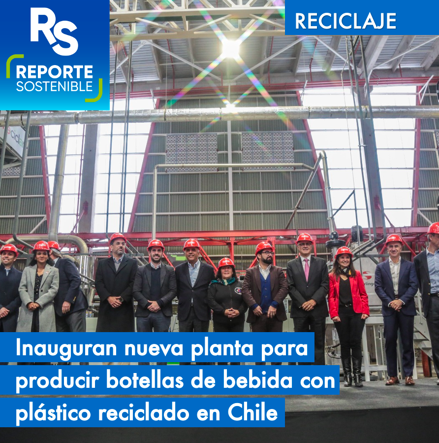La planta Re-Ciclar es operada por Coca-Cola Andina y Coca-Cola Embonor y permitirá darle un nuevo ciclo de vida a las botellas para convertirse en nuevos envases reportesostenible.cl/blog/inauguran… <a href="/CocaCola_CL/">Coca-Cola Chile</a> <a href="/CocaColaAndina/">CocaColaAndina</a> <a href="/cocacolaembonor/">Coca-Cola Embonor</a>