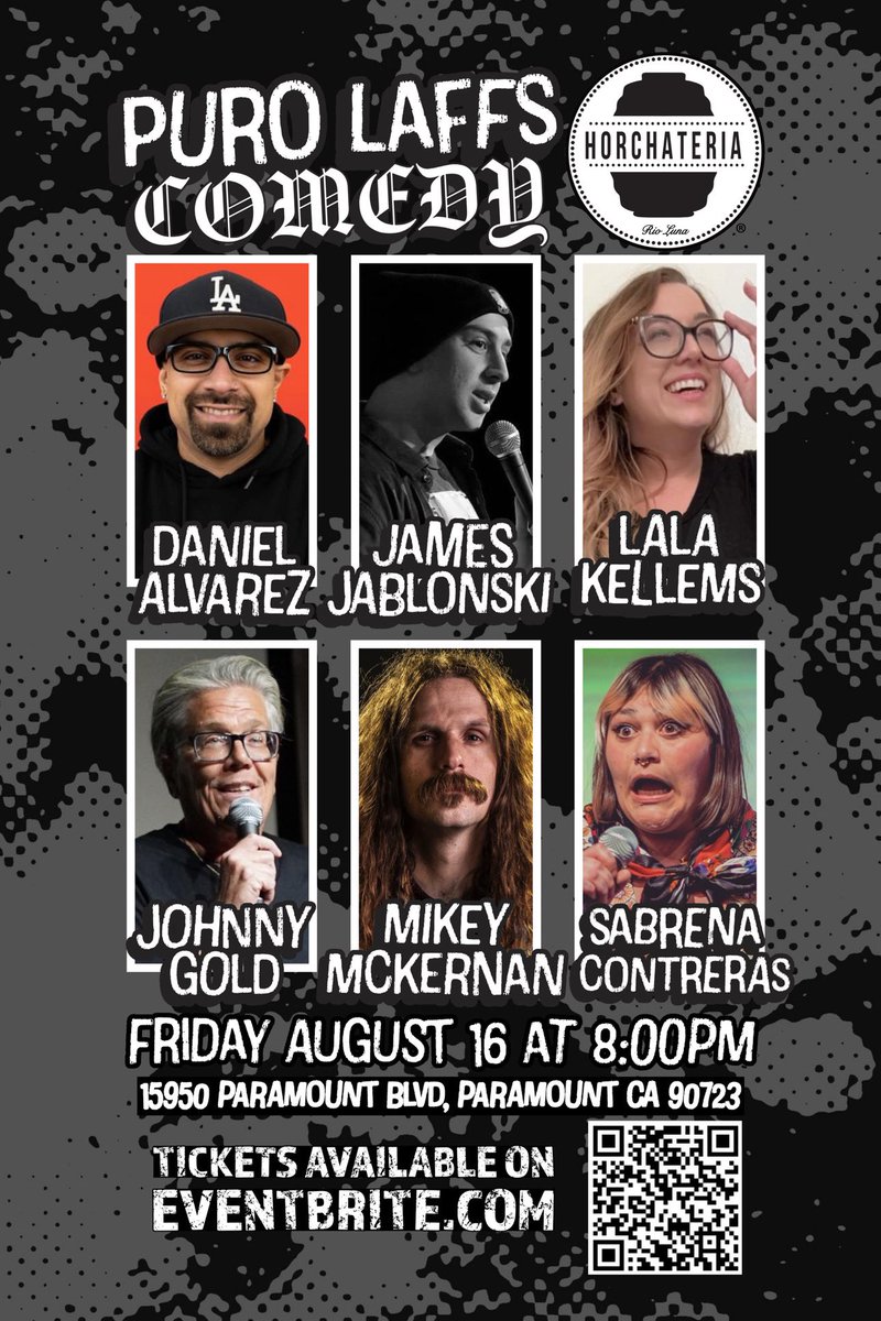 Tonight! Friday! Paramount,CA! <a href="/HorchateriaRL/">Horchateria Rio Luna</a> ! 8pm!
.
.
.
#horchateria #paramount #standupcomedy #comedyshow #mikeymckernan