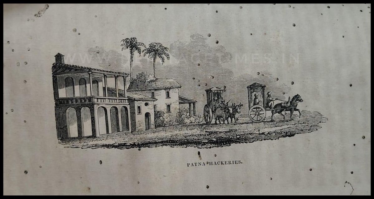LMHOBOfficial's tweet photo. 1825 में लंदन से छपी किताब NARRATIVE OF A JOURNEY THROUGH THE UPPER PROVINCES OF INDIA, जिसे कलकत्ता के बिशप REGINALD HEBER ने लिखा है, में पटना का एक मंज़र कुछ इस तरह दिखाया गया है।
#Bihar #Patna #Patliputra #Bankipur #Azimabad #Kusumpur https://t.co/NjOeyUDzXv