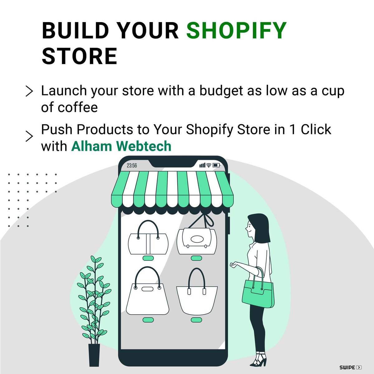 AlhamWebtech's tweet image. 🛒 Ready to launch your dropshipping business? Don't miss a step with our essential checklist! ✅ Get your store up and running smoothly with Alham Webtech. 
#Dropshipping #Ecommerce #AlhamWebtech #ShopifyTips