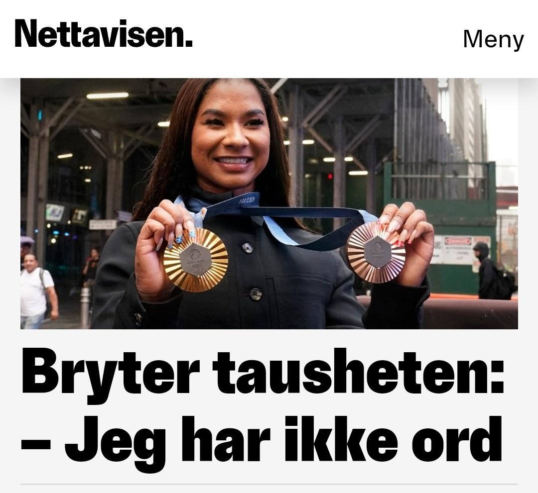 Dårleg tidspunkt å bryte tausheten på.