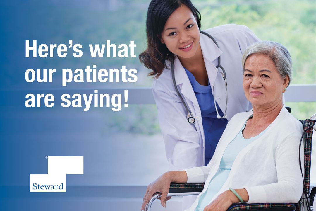 "The staff that I encountered met their goal of excellent health care. I was born at this hospital, and Trumbull Regional continues to provide excellent health care to our region today. This hospital is a gem to our area." - Janet C., Former Patient