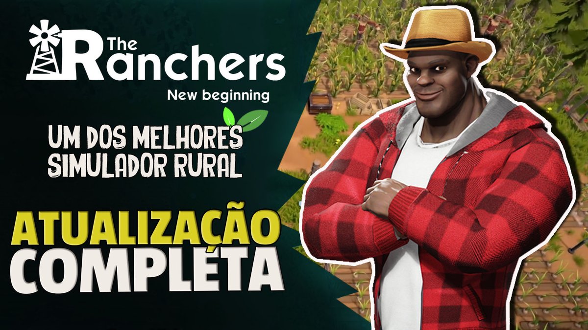 vagaluminada_'s tweet photo. Um dos Melhores SIMULADOR RURAL em desenvolvimento recebe GRANDE ATUALIZAÇÃO! Saiba mais na Estréia hoje as 19h no canal Vagaluminada: https://t.co/i3iQZtaAKt https://t.co/DYjpkyKm7O