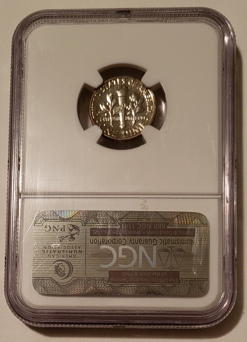 TNumismatics's tweet photo. **Coin of the Day**
1968 S Roosevelt Dime DDR Variety FS-801 Proof PF69 NGC
Always FREE Domestic Shipping! https://t.co/lKDVZ4NBAK
#coins #coincollecting #NGC #ngccoins #ngccoin #coinvariety #dimes #rooseveltdime #gradedcoins #certifiedcoins https://t.co/rskyAOw9t8