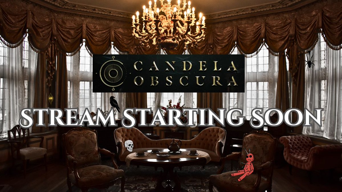 Starting up a series of actual plays on my Twitch this weekend, first up Candela Obscura from <a href="/DarringtonPress/">Darrington Press</a> for a little light horror one shot! #ttrpg