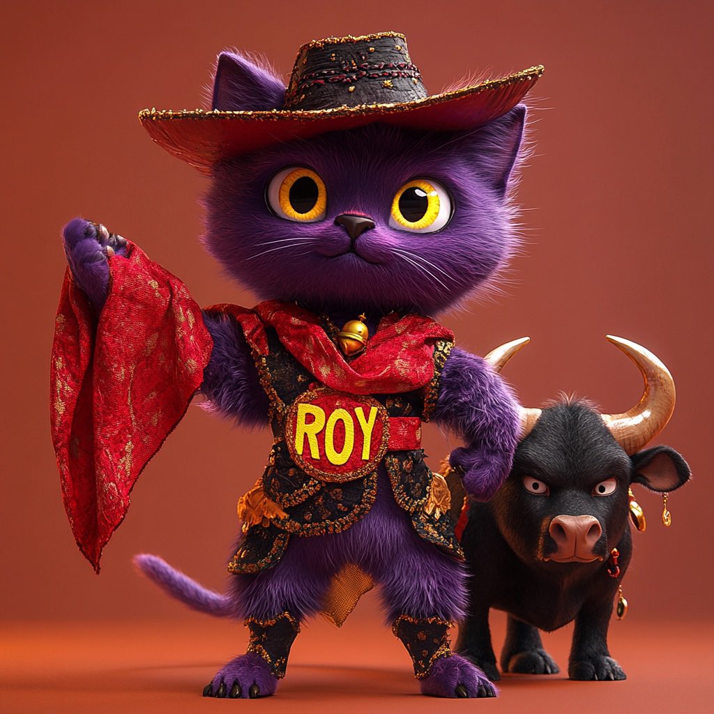roycatcrypto's tweet photo. ROY is much more than just a meme! There is so much on the horizon and you dont want to miss out! Grab a bag of ROY (RV2) before it’s too late!! The ROY Mob is ALWAYS BULLISH!! Pack your bags ladies and gents! 😼🦾🫵💎🙌🚀
#FluffyBoss #KittyGains #Crypto #Solana #ROYMob https://t.co/ExYPw7AAzo