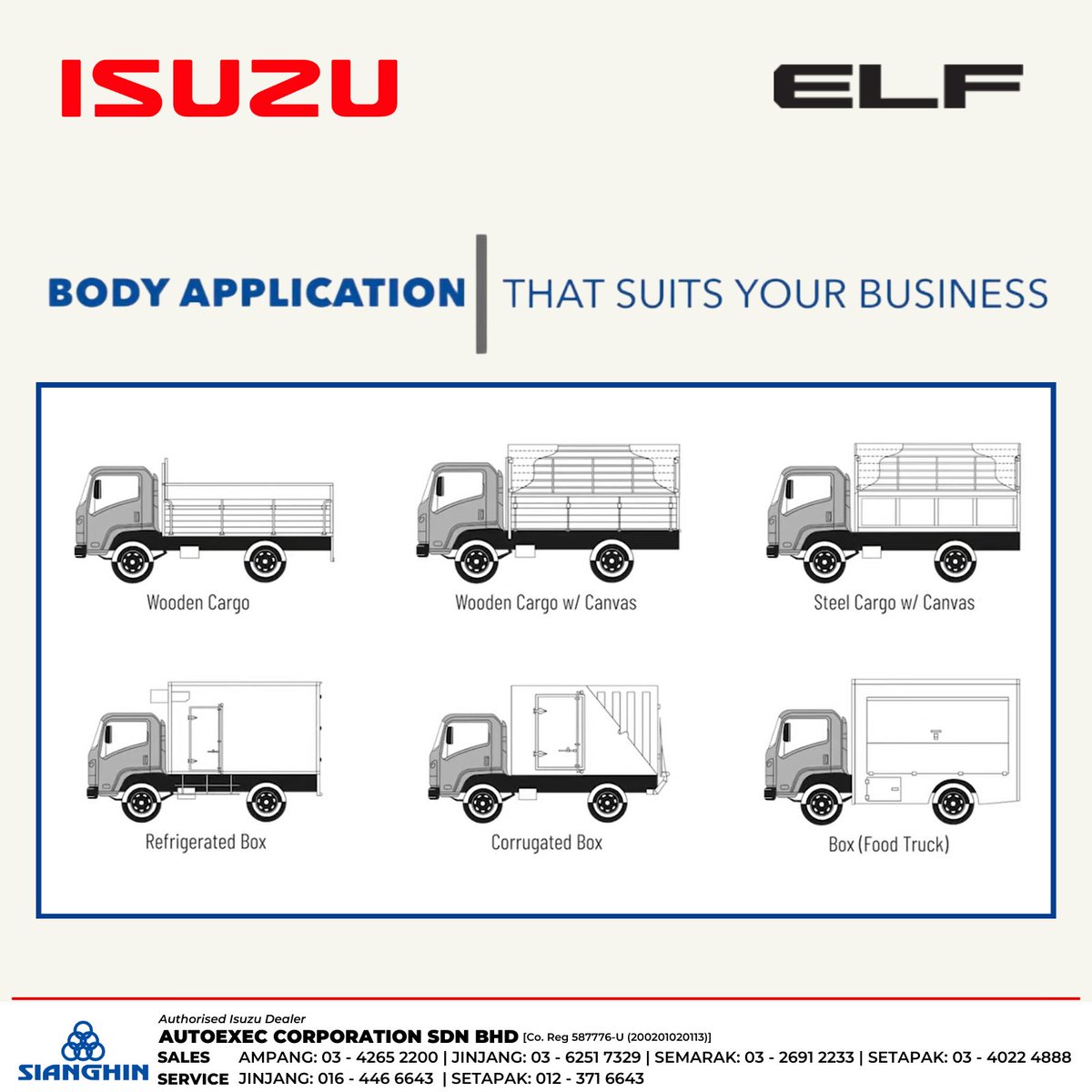 sianghin's tweet image. With its robust build &amp;amp; reliability, the Isuzu ELF Truck ensures you get your job done efficiently &amp;amp; reliably.

#Sianghin #Autoexec #IsuzuAmpang #IsuzuJinjang #IsuzuSemarak #IsuzuSetapak #IsuzuTrucks #IsuzuTruckMalaysia