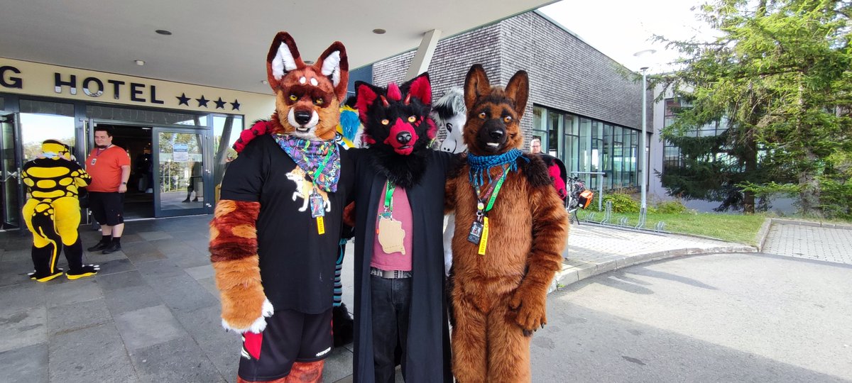 โ๐ ๐๐ช ๐๐๐๐ก๐๐๐ฃ๐ ๐พโค๏ธ (@codyshepherdcz) on Twitter photo We all wish you a Happy #FursuitFriday directly from #EAST12 #EAST2024 #SachsenFurs.
Hope y'all have a nice day and a great weekend ahead of you ^^
๐ถ: Me, Bruce, ๐ <a href="/futratus/">Futratus Pospolitus๐พโค๏ธ ๐๐ฉ๐ชSSFD, East 12/13</a>
โซ๐ฅ๐บ: <a href="/JakeTheHellWolf/">Jake_The_Hell_Wolf_21</a>
๐ท: <a href="/TayronBlackwolf/">Tayron Blackwolf</a>
#furry #furries #furauit #fursuiter #furryfandom We all wish you a Happy #FursuitFriday directly from #EAST12 #EAST2024 #SachsenFurs.
Hope y'all have a nice day and a great weekend ahead of you ^^
๐ถ: Me, Bruce, ๐ <a href="/futratus/">Futratus Pospolitus๐พโค๏ธ ๐๐ฉ๐ชSSFD, East 12/13</a>
โซ๐ฅ๐บ: <a href="/JakeTheHellWolf/">Jake_The_Hell_Wolf_21</a>
๐ท: <a href="/TayronBlackwolf/">Tayron Blackwolf</a>
#furry #furries #furauit #fursuiter #furryfandom