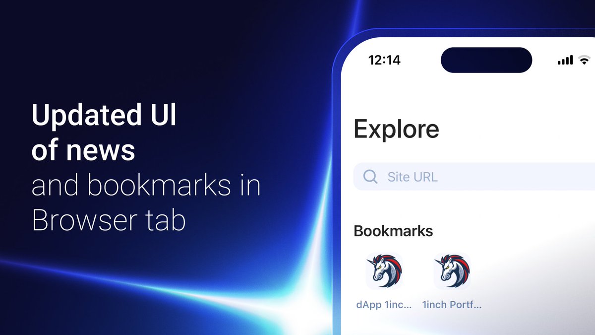 📱 The #1inchWallet just leveled up with the v2.6.0 update for iOS!

We’ve got a better Send flow, smoother <a href="/WalletConnect/">WalletConnect</a> integration, and a fresh new look for the News section.

Update now: apps.apple.com/us/app/1inch-d…

Flip through the pics to dive deep into the updates 👉