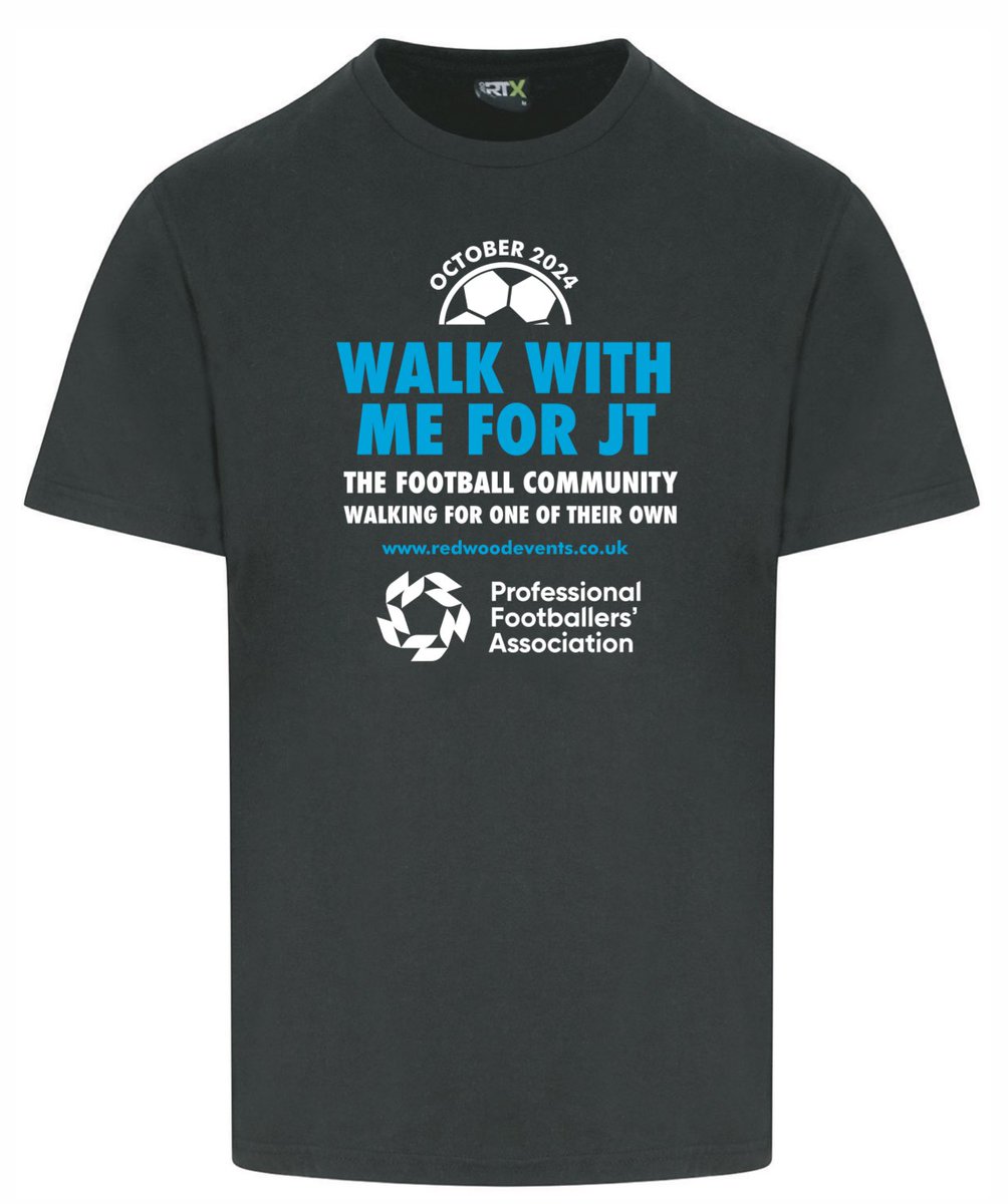 Redsmail's tweet photo. Massive thanks to the @PFA for supporting our #WalkWithMeForJT on October 12 in support of @IAmJoeThompson. This really is a footy community event. Many companies & walkers supporting our 21 mile walk from @ManUtd to @officiallydale.
Come and join Joe
https://t.co/2aSVHXtqhL https://t.co/Uby0NYy4HO