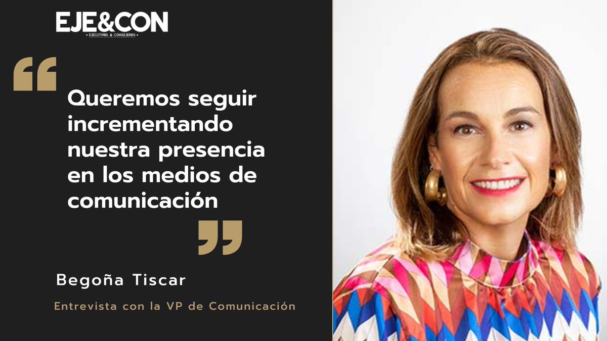 🚀 ¿Sabías que la comunicación puede ser la clave para liderar el cambio en la diversidad empresarial? 💼💬 No te pierdas la entrevista con <a href="/BegoTiscar/">Bego</a> y descubre cómo <a href="/AsocEyC/">EJE&CON</a> está marcando la diferencia.

ejecon.org/entrevista-beg…

 #soyEJECON